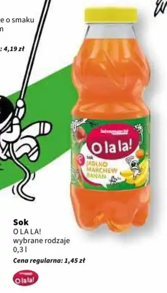 Intermarche Sok O LA LA! 0,3l oferta