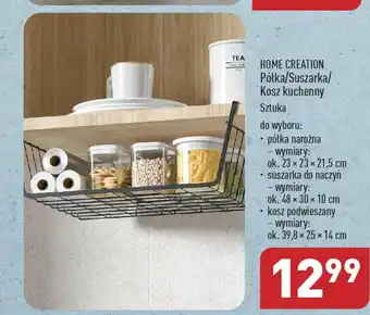 ALDI HOME CREATION Półka/Suszarka/ Kosz kuchenny oferta
