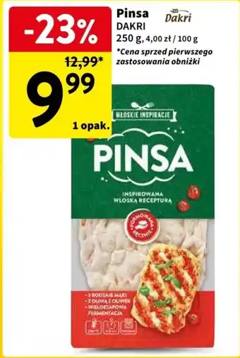 Intermarche Pinsa DAKRI 250g oferta