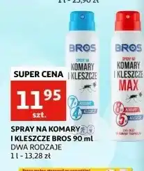Auchan Spray na komary i kleszcze max Bros oferta