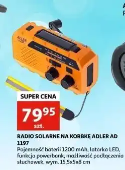 Auchan Radio solarne ad 1197 Adler oferta