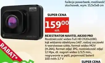 Auchan Wideorejestrator ar200 pro Navitel oferta