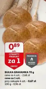 Auchan Bułka grahamka oferta