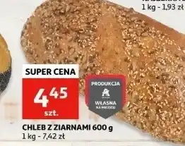Auchan Chleb z ziarnami Auchan oferta