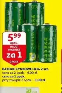 Auchan Baterie lr14 Podniesiony Kciuk oferta