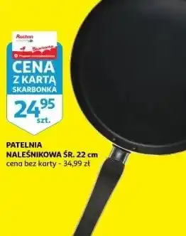 Auchan Patelnia do naleśników 22 cm oferta