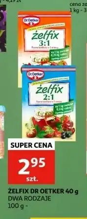 Auchan Żelfix 3:1 Dr. Oetker oferta