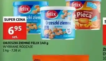 Auchan Orzeszki z pieca solą Felix oferta