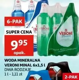 Auchan Woda pure Veroni Mineral oferta