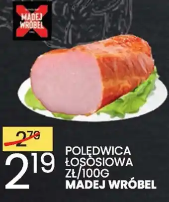 Wafelek POLĘDWICA ŁOSOSIOWA 100 G MADEJ WRÓBEL oferta
