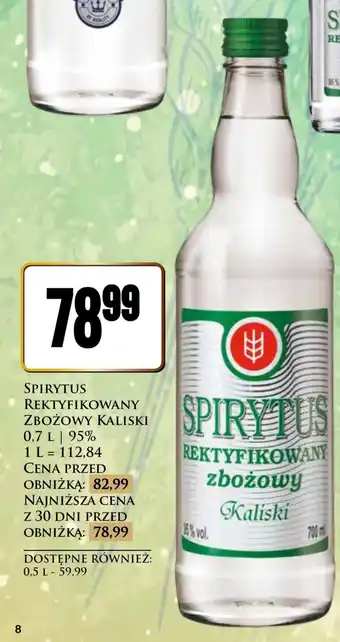 Dino Spirytus rektyfikowany Kaliski oferta