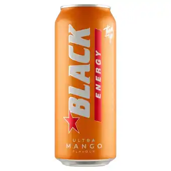 Topaz Black Energy Ultra Mango Gazowany napój energetyzujący 500 ml oferta