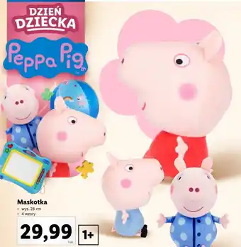 Lidl Maskotka Świnka Peppa oferta