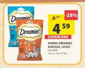 Arhelan Karma Dreamies kurczak, łosoś 60g oferta