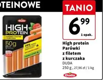 Intermarche High protein Parówki z filetem z kurczaka DUDA 250g oferta