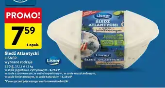 Intermarche Śledź Atlantycki LISNER 280g oferta