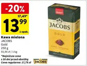 Intermarche Kawa mielona JACOBS 250g oferta