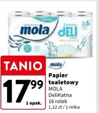 Intermarche Papier toaletowy MOLA 16 rolek oferta