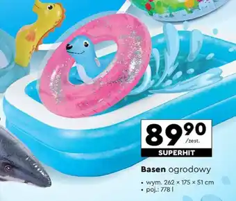 Biedronka Basen ogrodowy oferta
