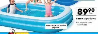 Biedronka Basen 262 x 175 51 cm Bestway oferta