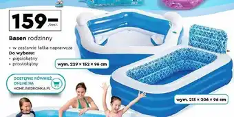 Biedronka Basen 213 x 206 69 cm 575 l Bestway oferta