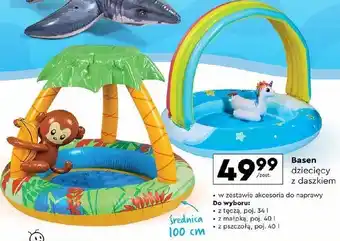 Biedronka Basen z małpką 40 l Sun Club oferta