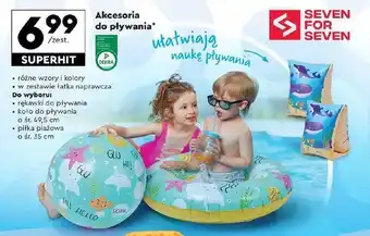 Biedronka Piłka plażowa 35 cm Seven For 7 oferta