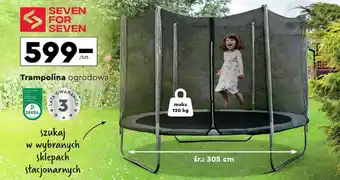 Biedronka Trampolina ogrodowa oferta