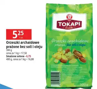 E.Leclerc Orzeszki arachidowe smażone i solone Wiodąca Marka Tokapi oferta