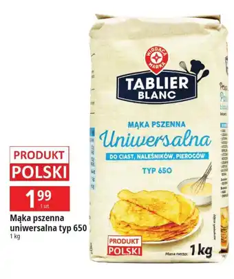 E.Leclerc Mąka pszenna uniwersalna Wiodąca Marka Tablier Blanc oferta
