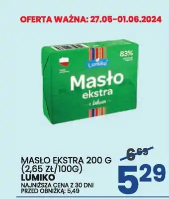 Wafelek MASŁO EKSTRA 200 G LUMIKO oferta