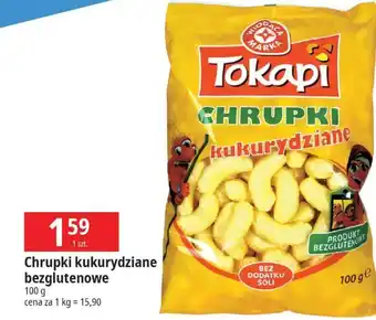 E.Leclerc Chrupki kukurydziane bezglutenowe Wiodąca Marka Tokapi oferta