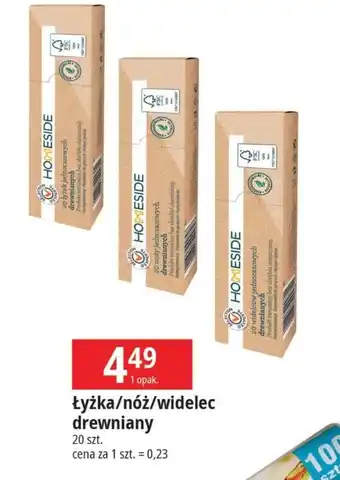 E.Leclerc Widelce drewniane Homeside oferta