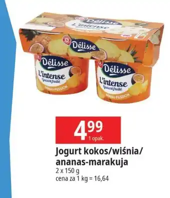 E.Leclerc Jogurt kokosowy Wiodąca Marka Delisse oferta