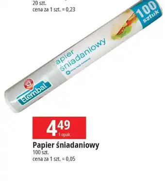 E.Leclerc Papier śniadaniowy Wiodąca Marka Elembal oferta