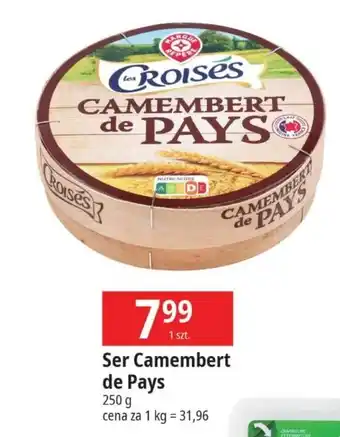 E.Leclerc Ser camembert de pays Wiodąca Marka Croises oferta