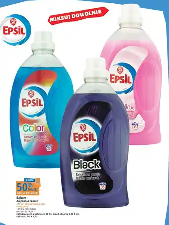 E.Leclerc Balsam do prania tkanin kolorowych Wiodąca Marka Epsil oferta