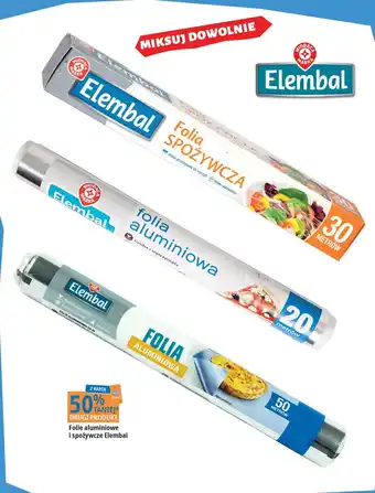 E.Leclerc Folia aluminiowa 20 m Wiodąca Marka Elembal oferta