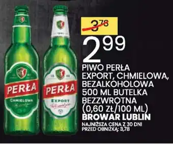 Wafelek PIWO PERŁA EXPORT, CHMIELOWA, BEZALKOHOLOWA 500 ML BROWAR LUBLIN oferta