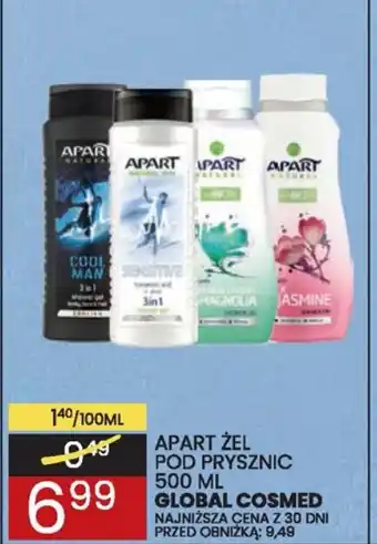 Wafelek APART ŻEL POD PRYSZNIC 500 ML GLOBAL COSMED oferta