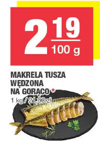 Spar MAKRELA TUSZA WĘDZONA NA GORĄCO 100g oferta