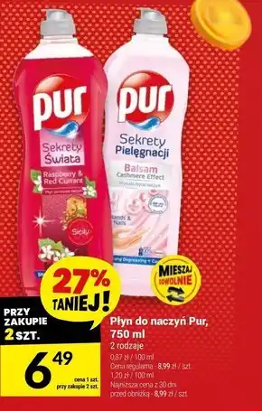 Twój Market Płyn do naczyń Pur oferta