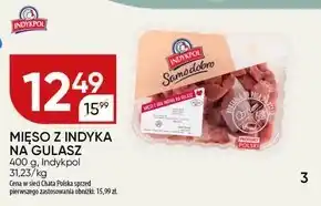 Chata Polska Indykpol Samo dobro Mięso z uda indyka na gulasz 400 g oferta