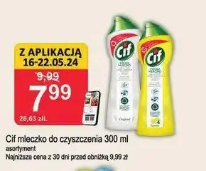 Społem Mleczko do czyszczenia Cif oferta