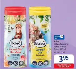 dm drogerie markt Żel pod prysznic Balea oferta