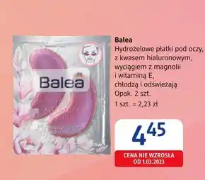 dm drogerie markt Płatki pod oczy Balea oferta