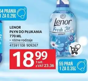 Selgros Płyn do płukania Lenor oferta