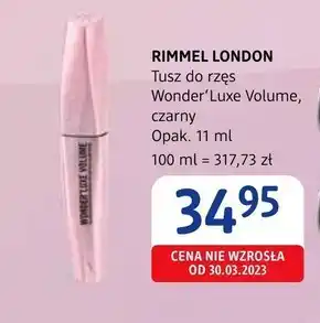 dm drogerie markt Tusz do rzęs Rimmel oferta