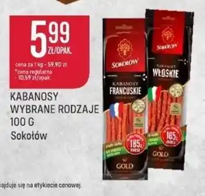 Społem Kabanosy Sokołów oferta
