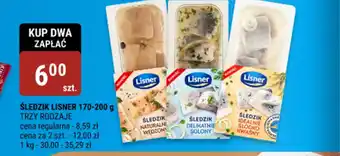 bi1 ŚLEDZIK LISNER 170-200 g oferta